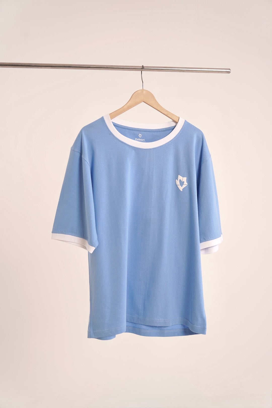 Sky Blue Heart front